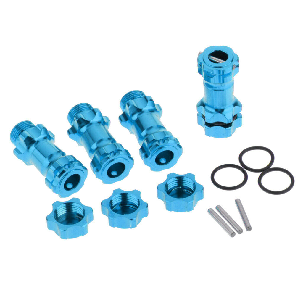 M30 17mm Wheel Hex Adapter Wheel Hub Hex Drive Connection for HPI HSP Blue