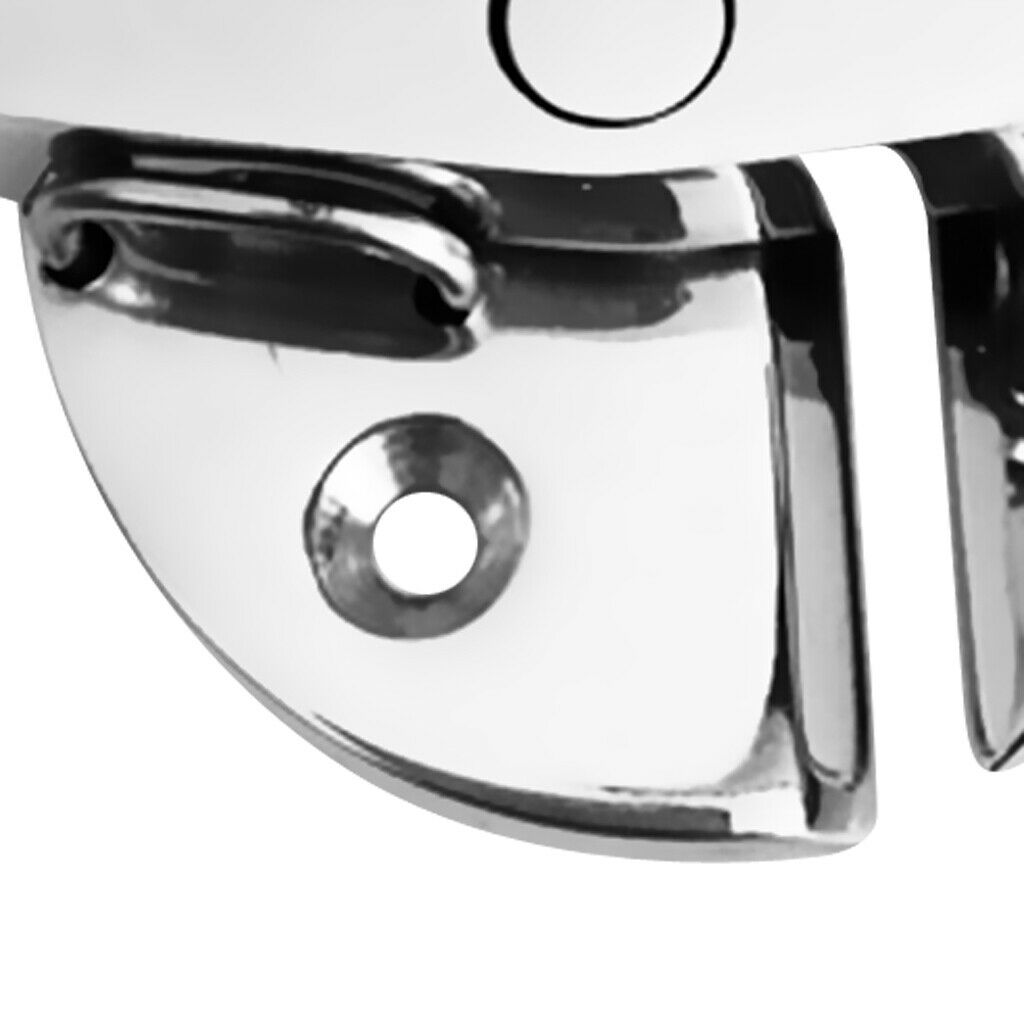 4pcs Stainless Steel Twist Lock Round Marine Boat Door Catch Latch 2.17
