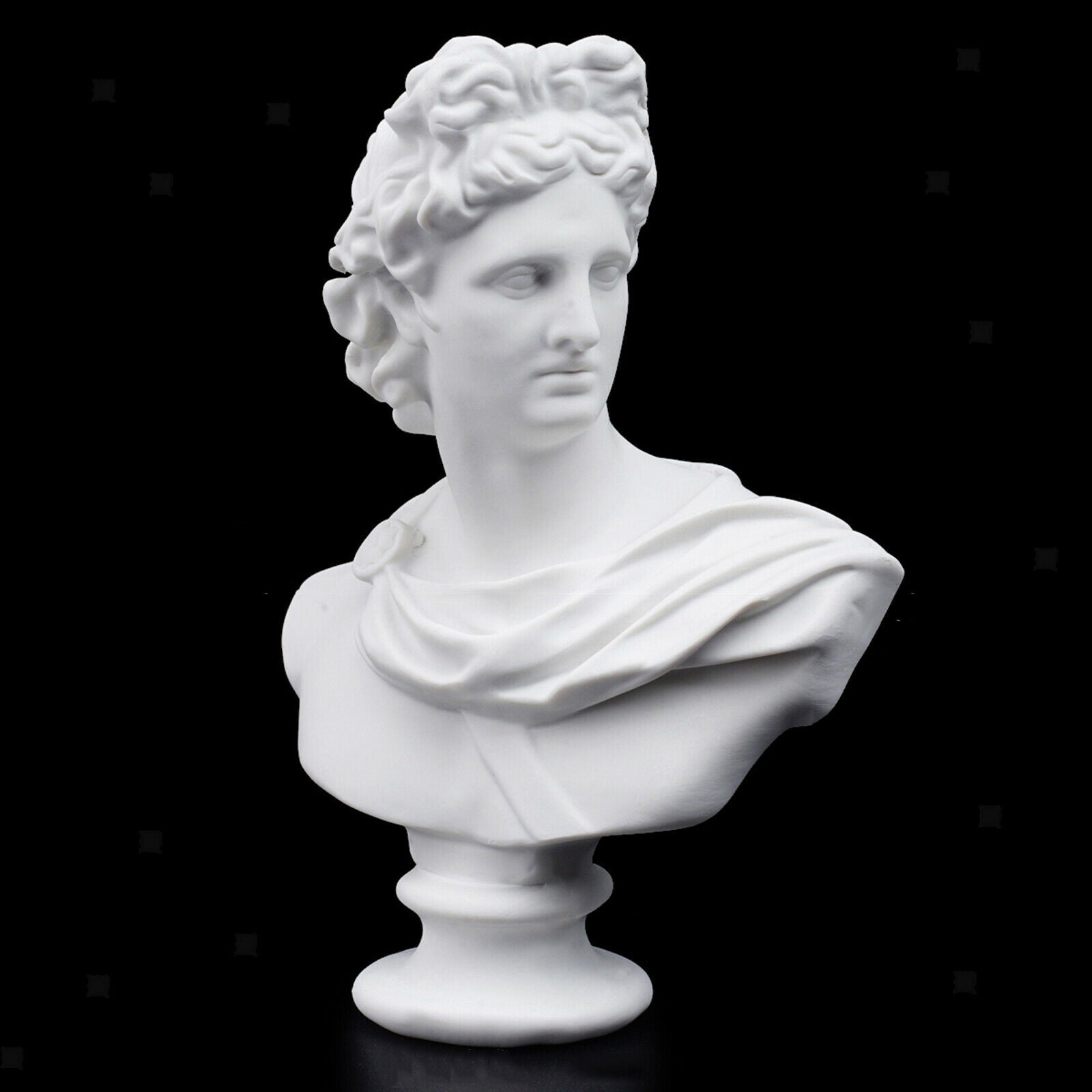 Classic Apollo Head Statue Mini Europe Portraits Sculpture Artware Decor
