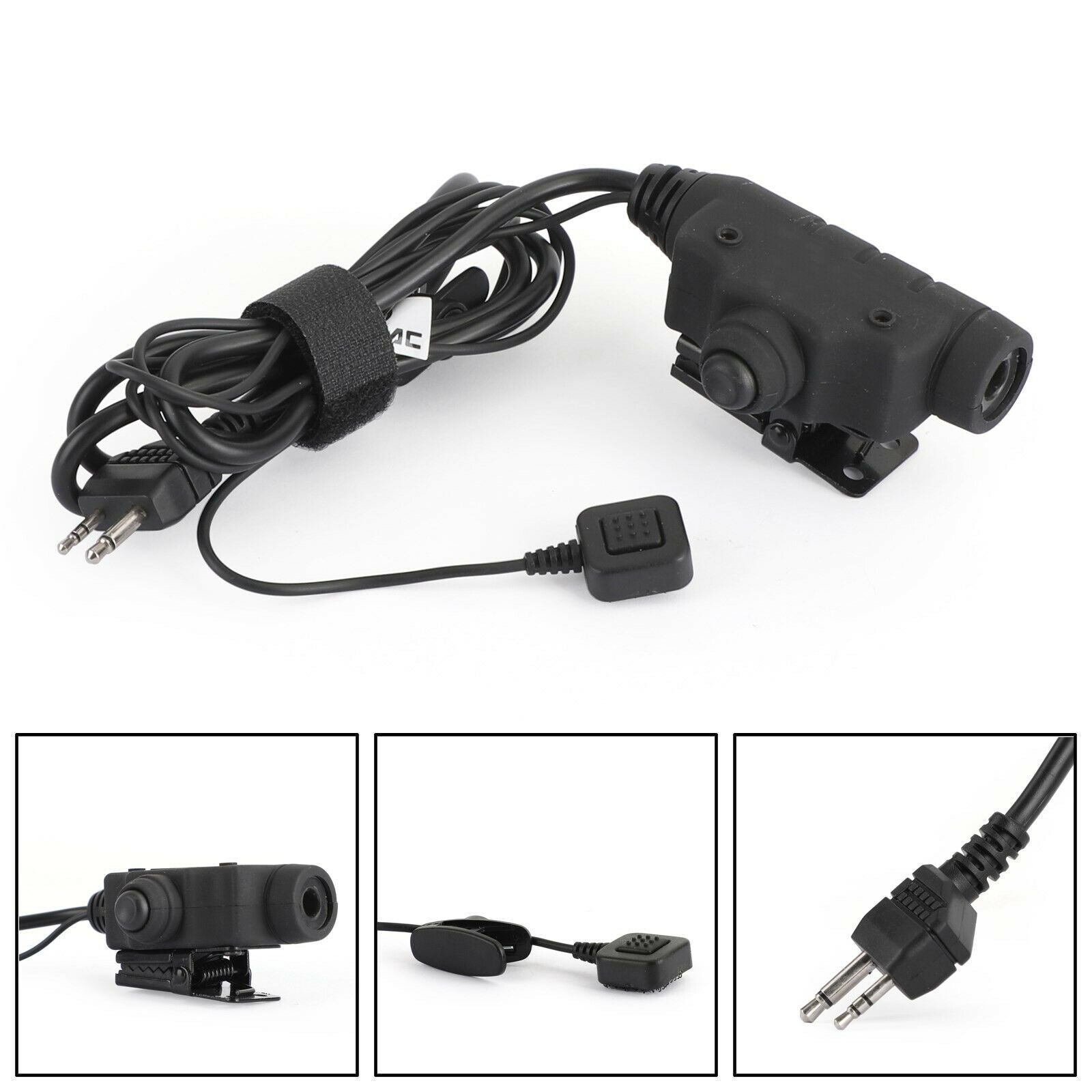 1x PTT Interphone Push-To-Talk for Midland LXT100 LXT560 GXT757 CXT240 XT28