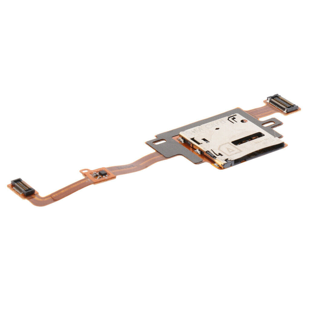 Sim Card Reader Holder Slot Flex Cable Ribbon For   Galaxy T800 T801