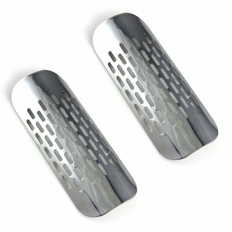 Stainless Steel Exhaust Pipe Heatproof Shield Partition For Motorcycle Motorbike