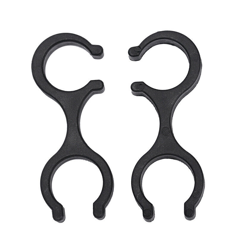 2Pcs Plastic Walking Stick Buckle Trekking Pole Accessories Connection Buc.l8