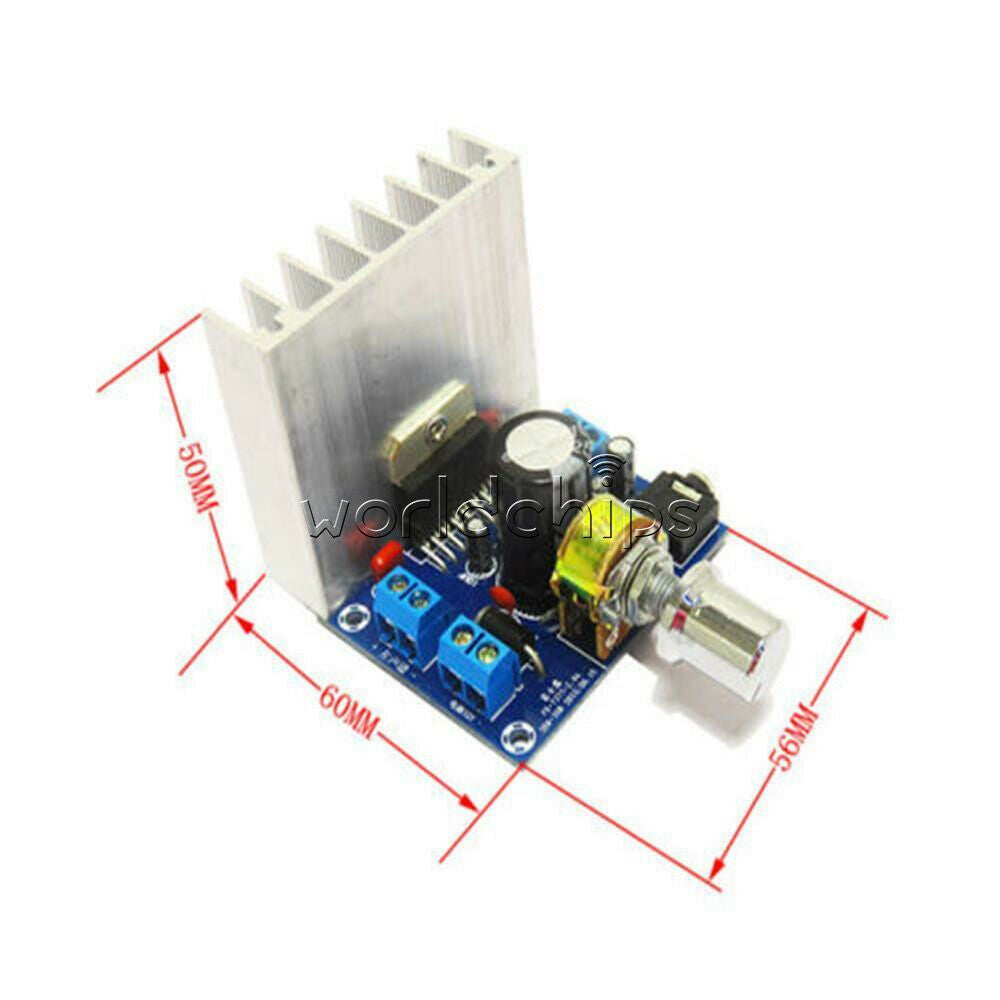 DC 12V TDA7377 Digital Audio Power Amplifier 35W+35W 2.0 Dual-channel Board