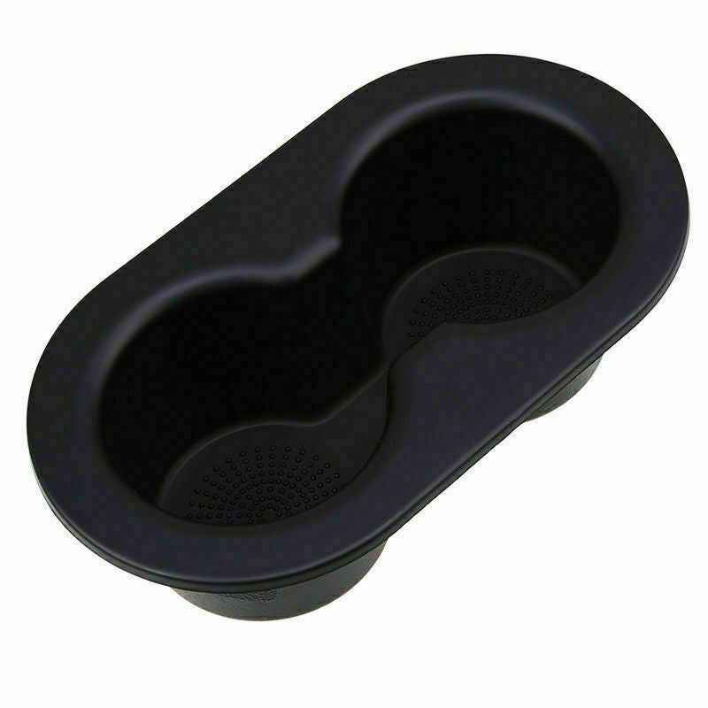 Black Car Auto Seat Cup Drink Holder Trim For Dodge Ram 1500 2500 3500 2002-2016