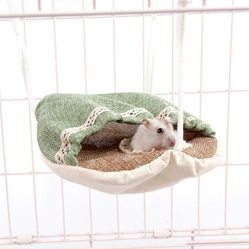 Small Animal Hammock Sleeper Double Bed Cage Accessories for Hamster Rat