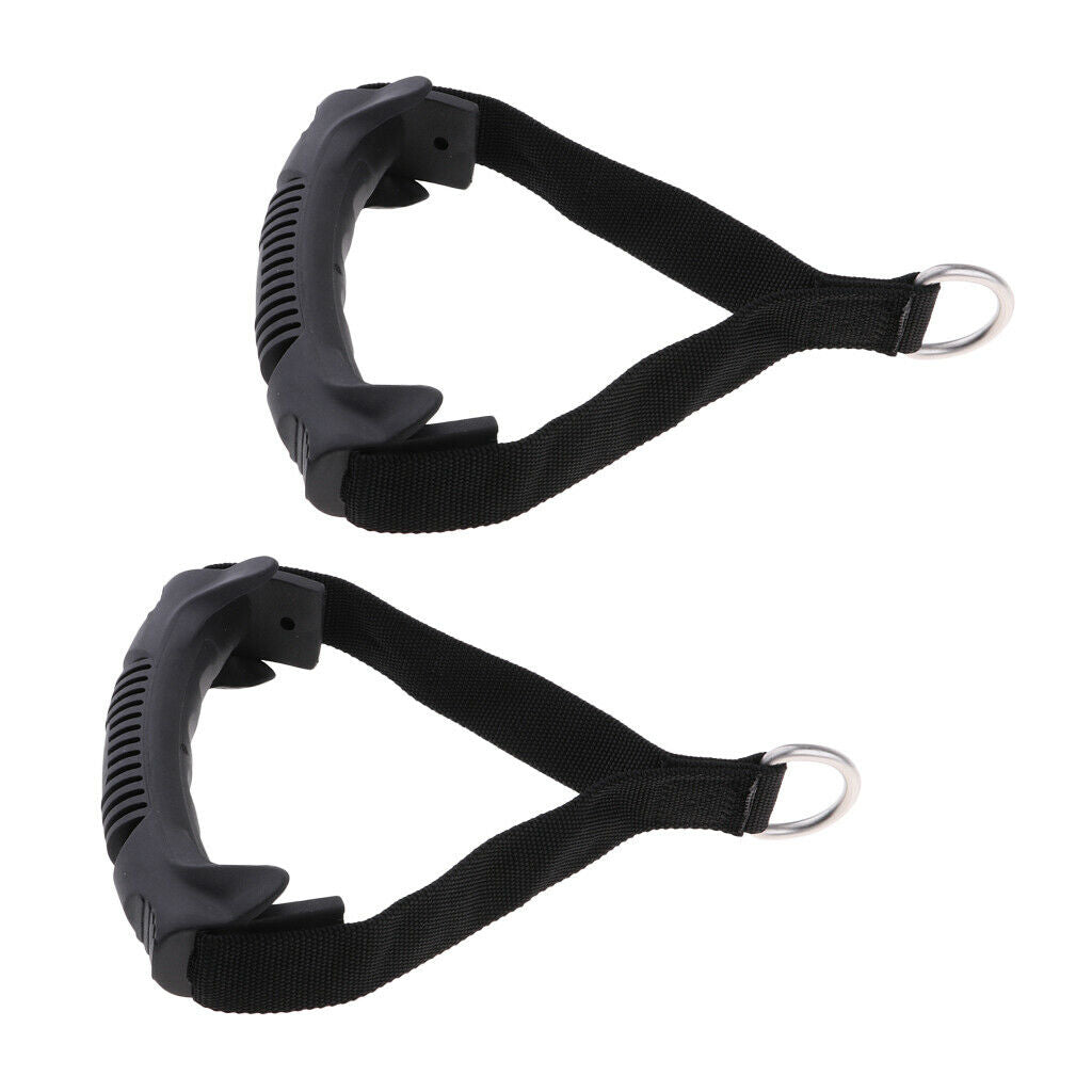 2 Pieces Handles Grip Pull Fitness Equipment Handlebar Workout Tool Supplies