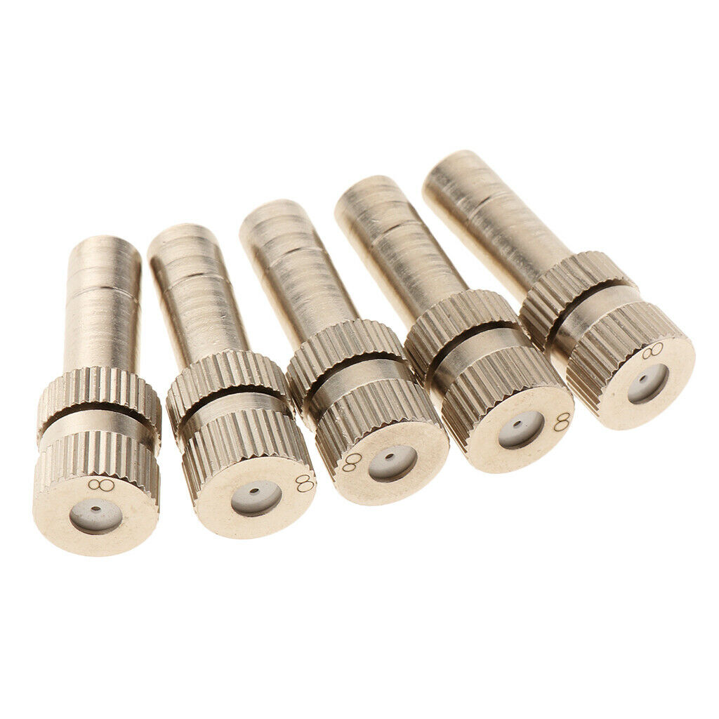 Low Pressure   Nozzle Mist Cooling Slip Lock Nozzles Two 0.8mm