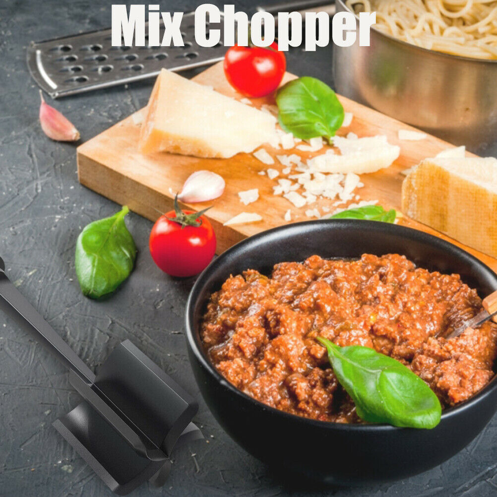 Meat Chopper Ground Beef Masher Turkey Nylon Chopper Utensil Non-Stick Cookware