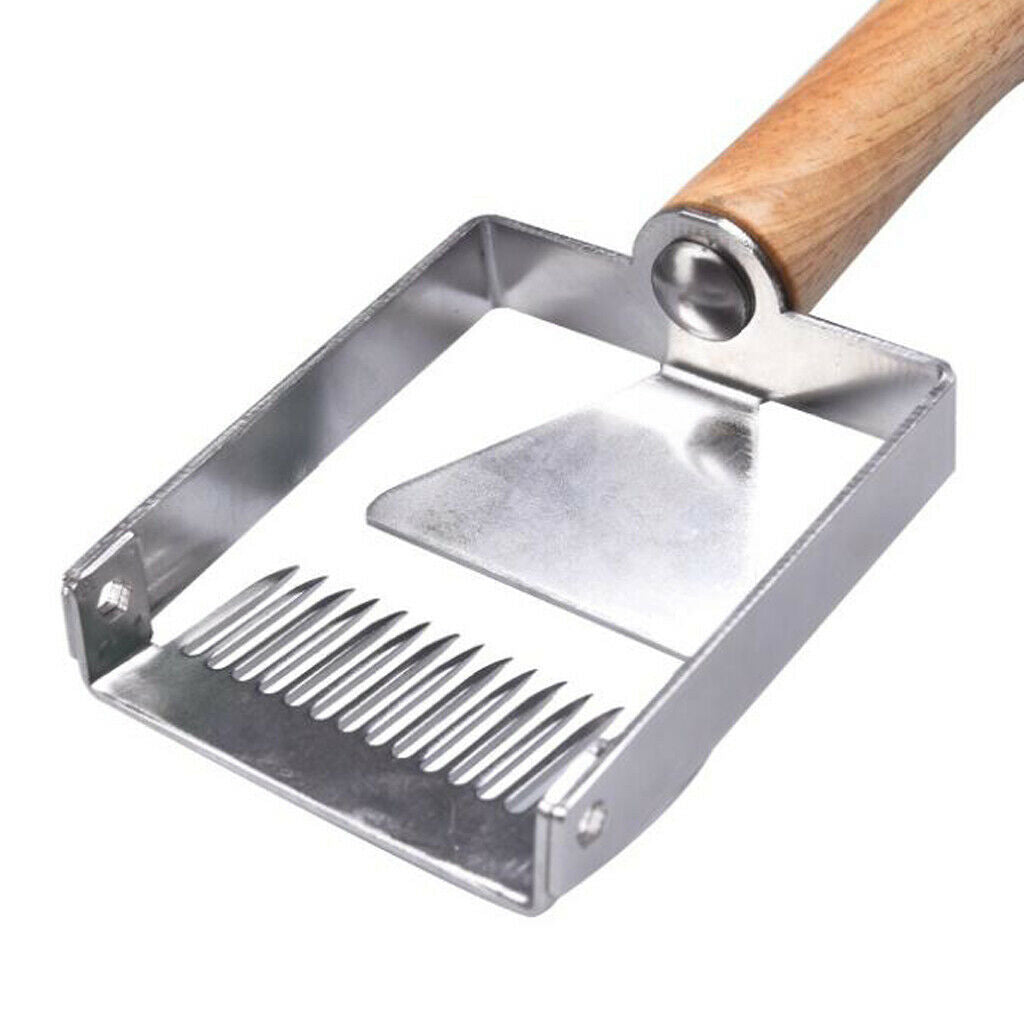 Beekeeping Stainless Steel Tine Uncapping Fork Scratcher Heavy Duty