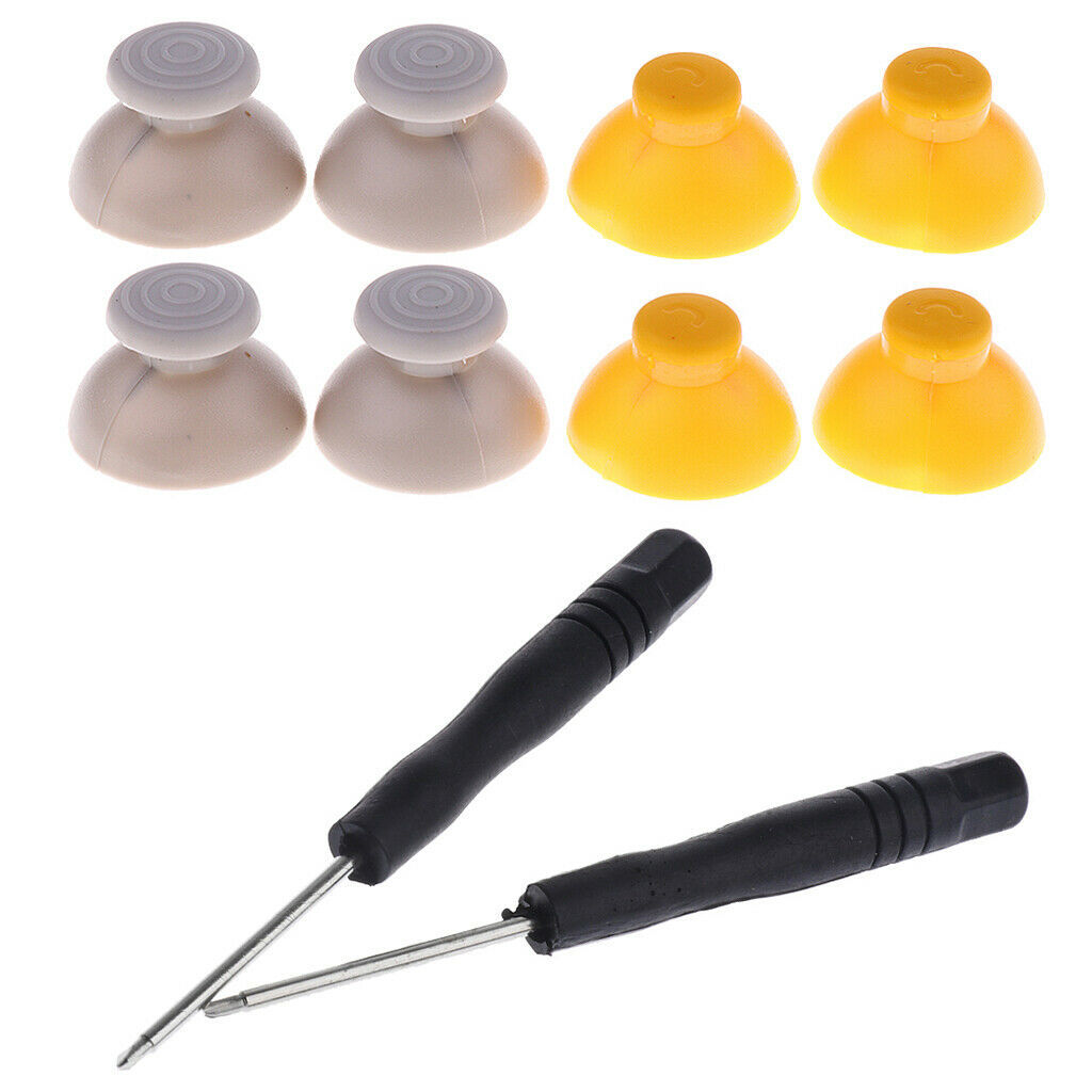 Joysticks Caps + Repair Tools Tri-Wing Screwdriver For Nintendo GameCube NGC