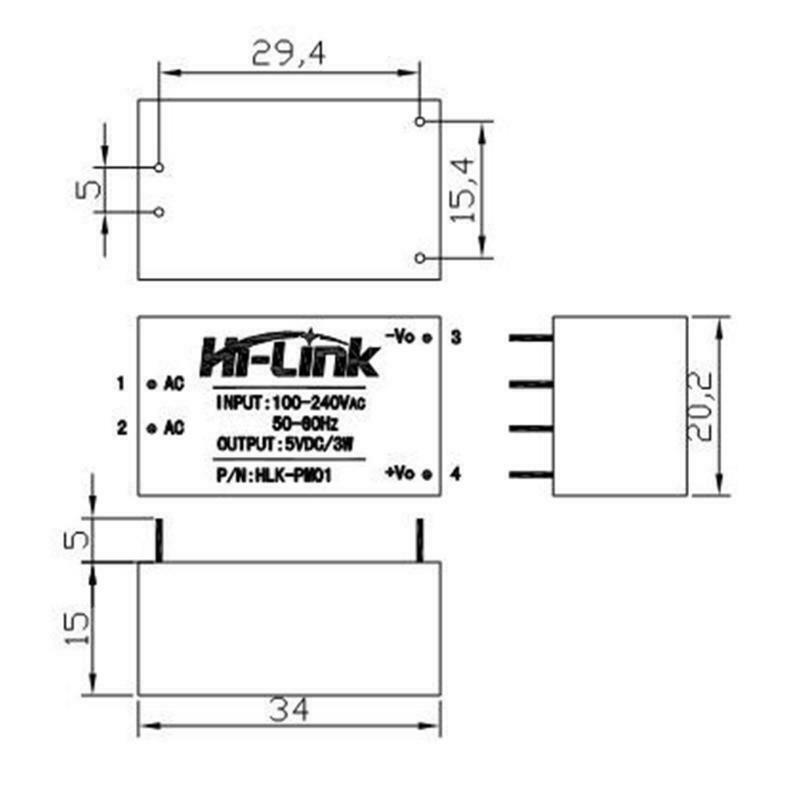 AC-DC Isolated Power Module 220v To 5v