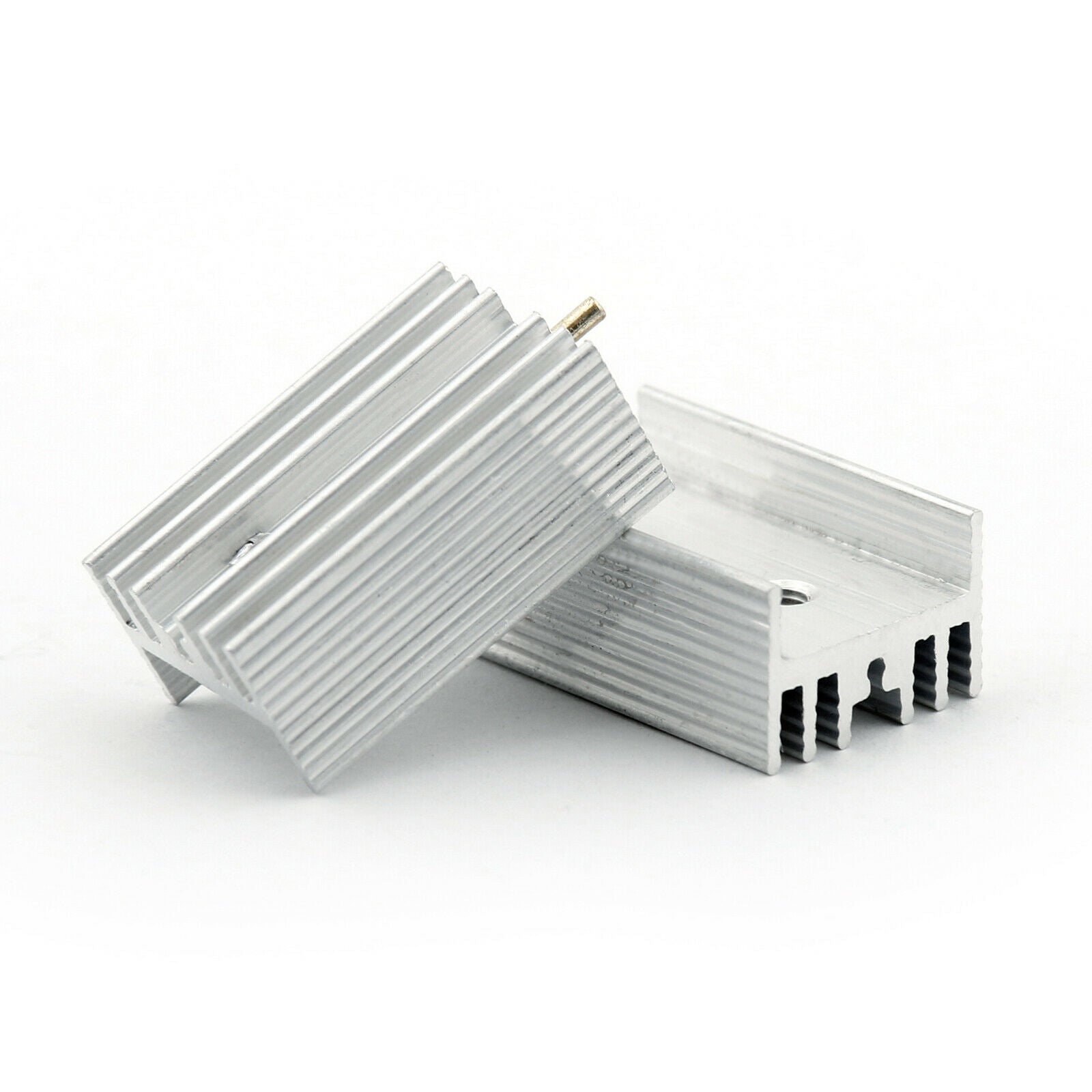 40Pcs Heat Sink Cooler 15x10x25mm Radiator For Power CPU Transistor/MOSFET/IC