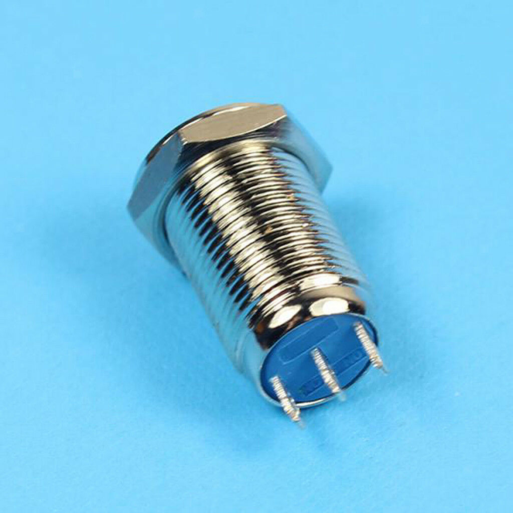 10mm Power Push Button Stainless Steel ON/OFF Switch