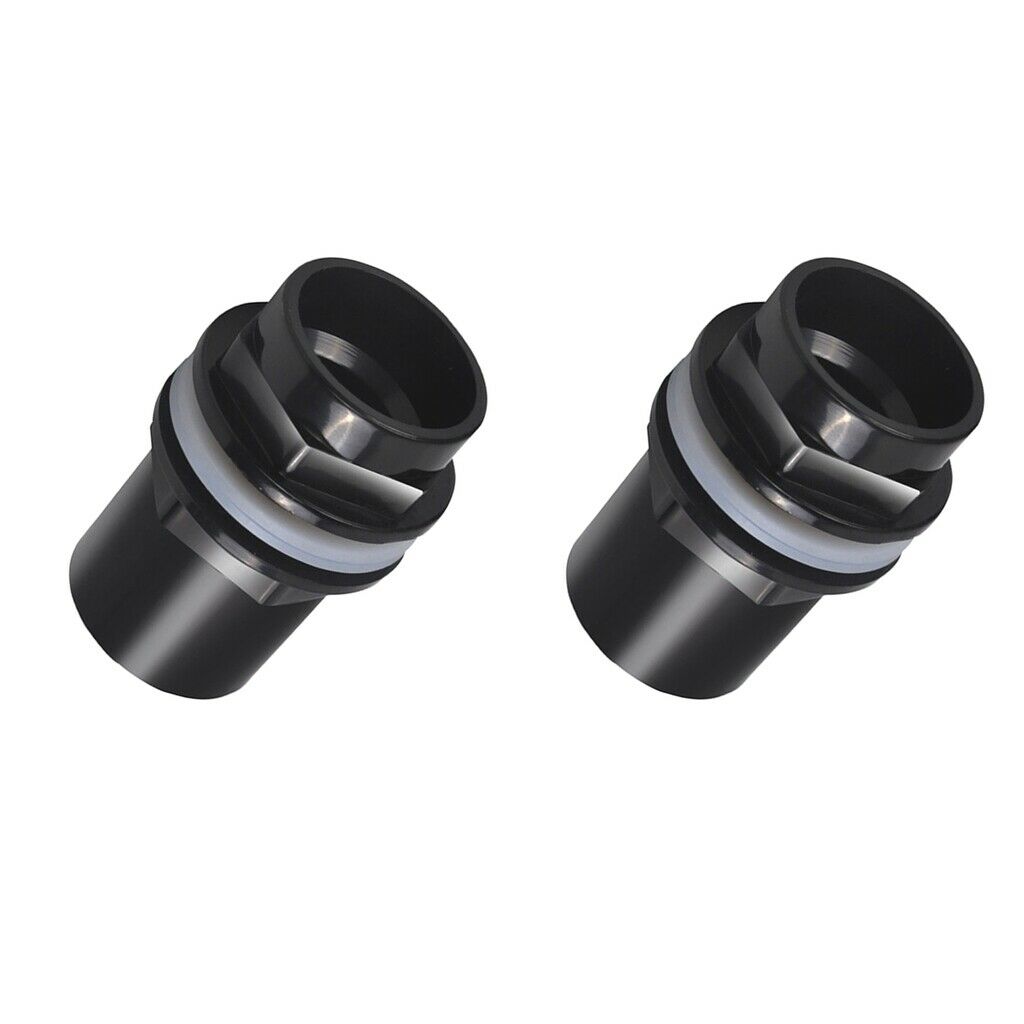2x Aquarium Fish Tank 2 Way Air Pump Control Valves Joint Connector Adaptor