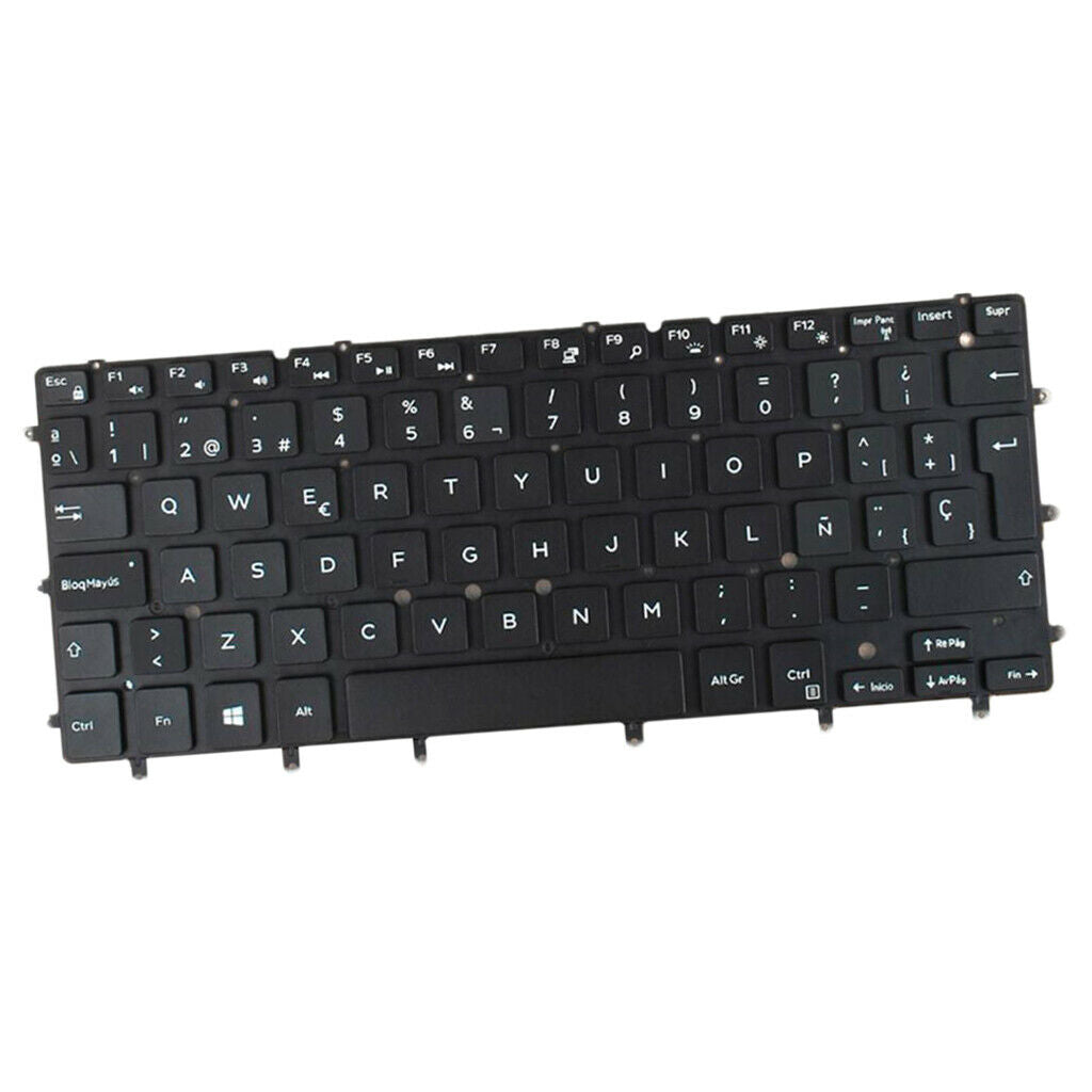Laptop Keyboard Spanish SP Layout W/ Backlit For  XPS