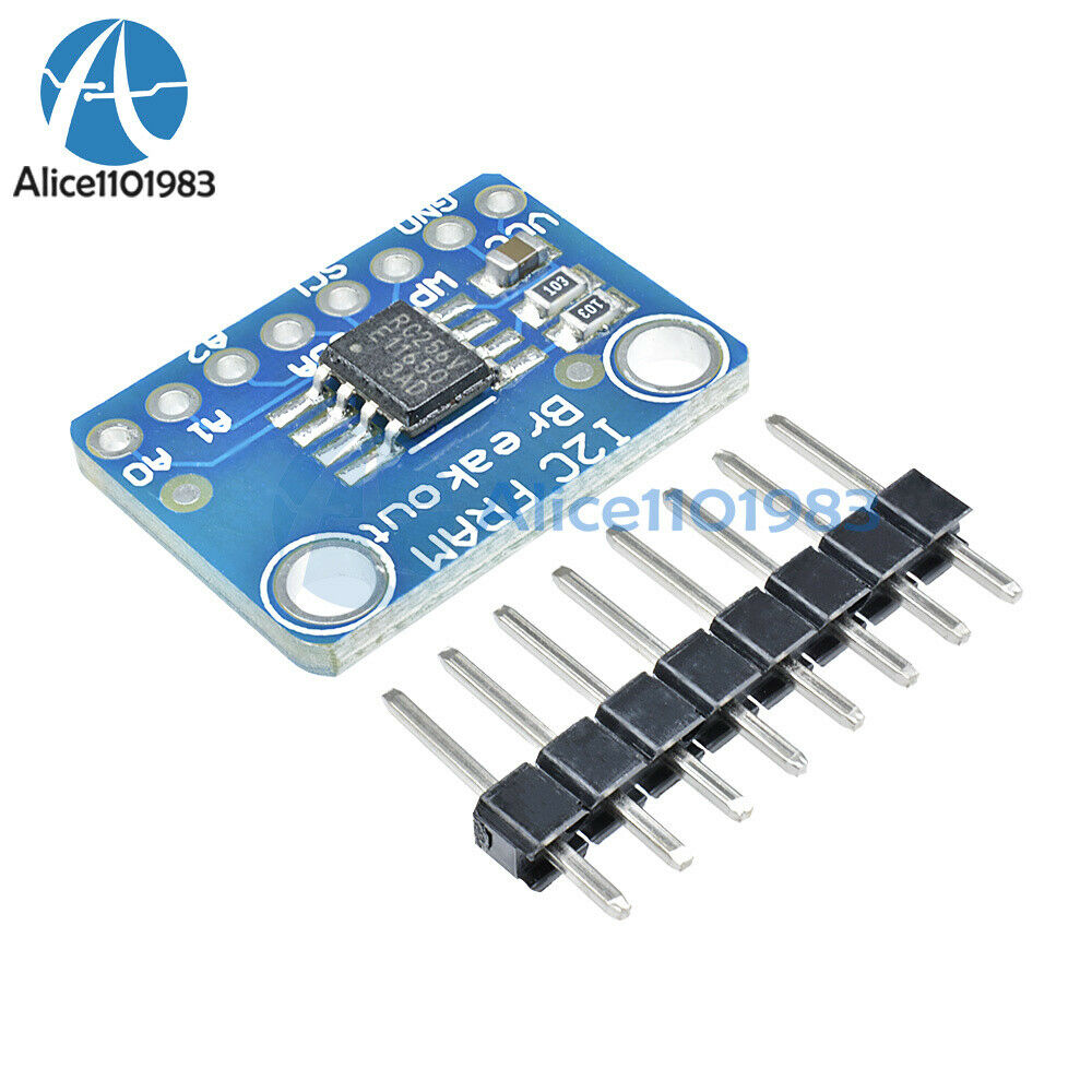 I2C IIC Non-Volatile FRAM MB85RC256V Breakout 256Kbit/32KByte Memory IC Tool DIY
