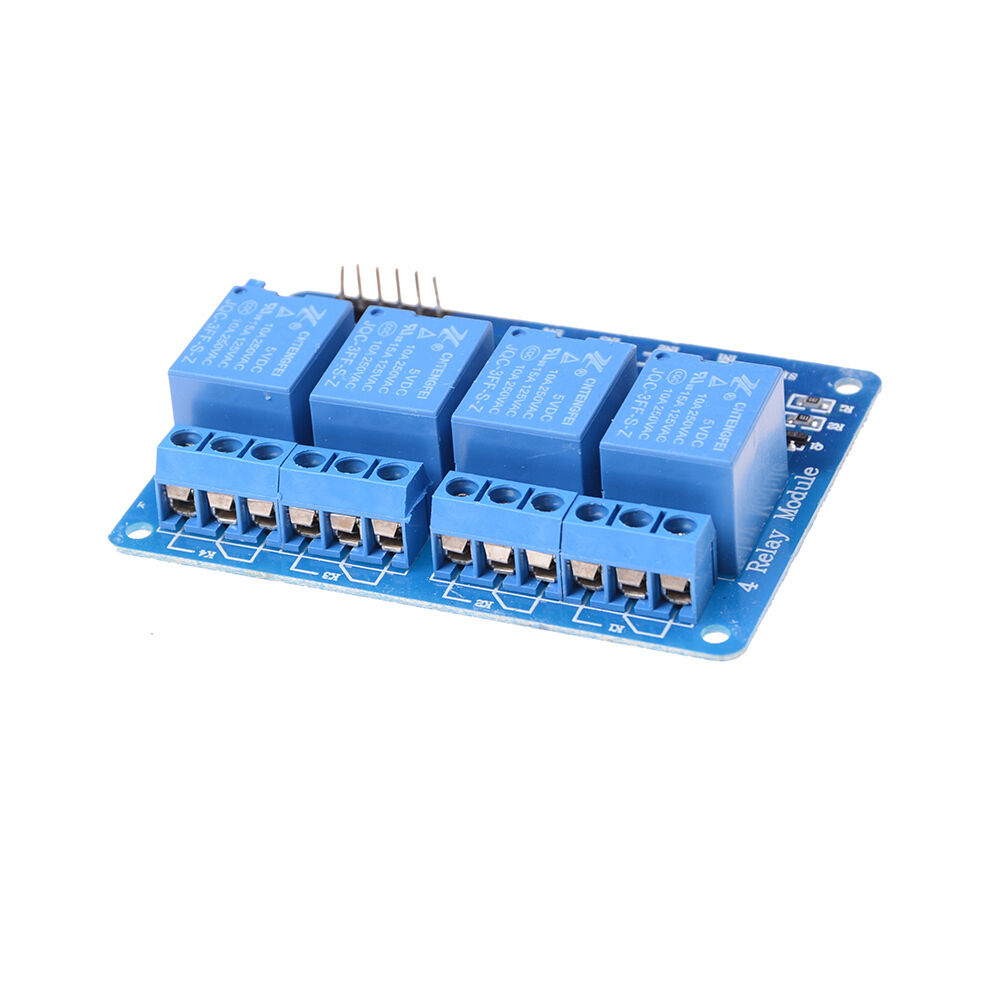 5V 4 Channel Relay Board Module With Optocoupler LED for Arduino PiC ARM .l8