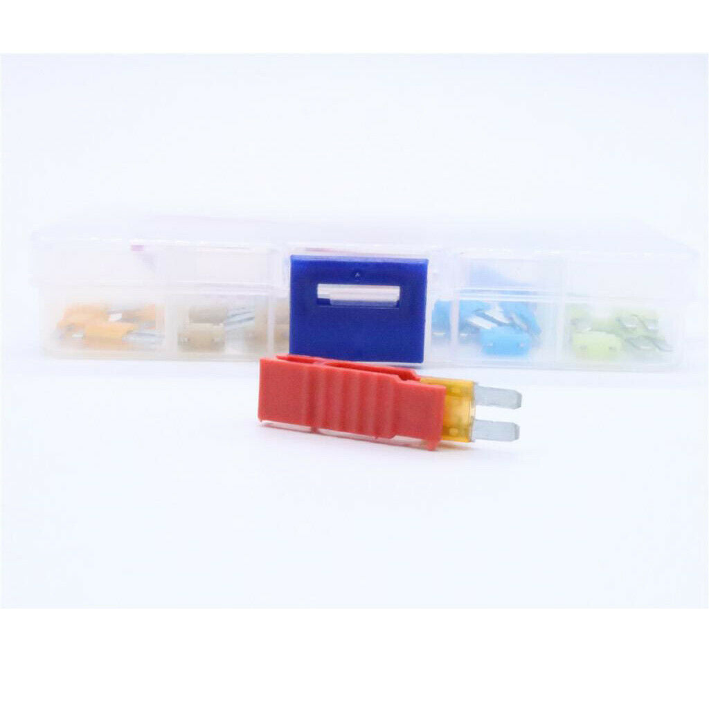 25 X Mini 5A-20A Micro2 Auto  Holder Fuse for Car Motorcycle Boat