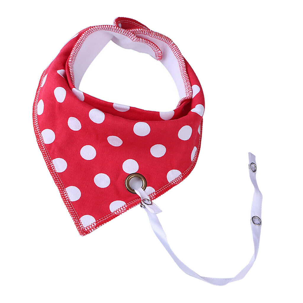 Baby Bandana Drool Bibs Toddler Cartoon Triangle Scarf Drool Feeding Bibs