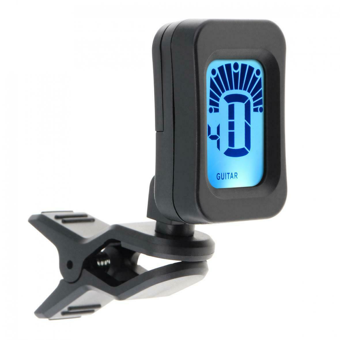 Chromatic Clip-On Guitar Tuner Digital for Acoustic Guitar Bass Violin
