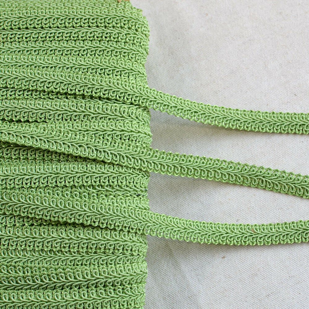 10M Polyester Lace Trim Centipede Braided Ribbon Clothes Sofa Sewing Accessories