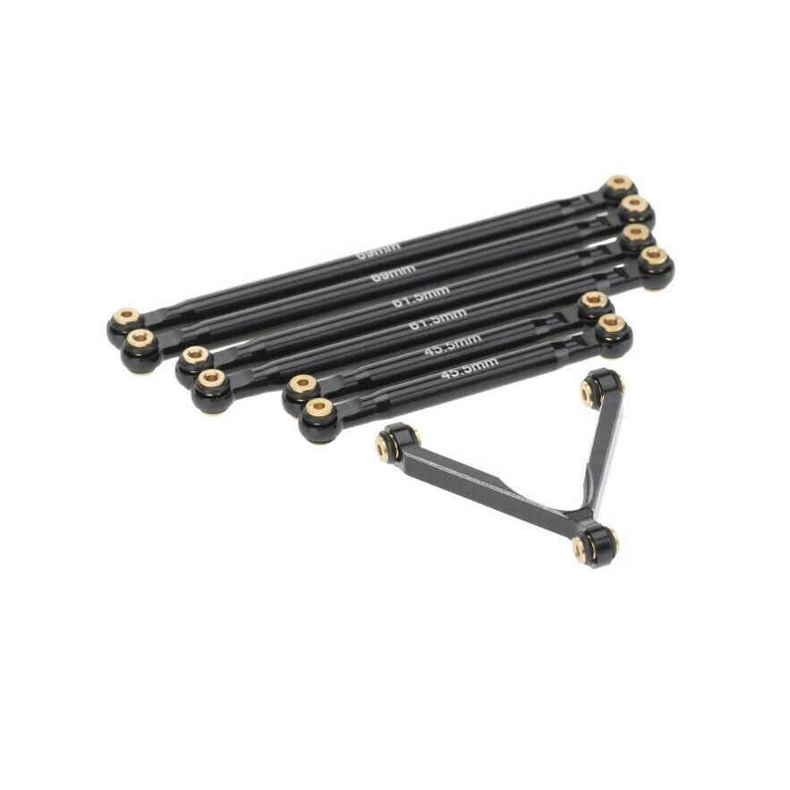 For Racing Aluminum Link Set 133mm Wheelbase Axial Cars SCX24 SXTF133A01