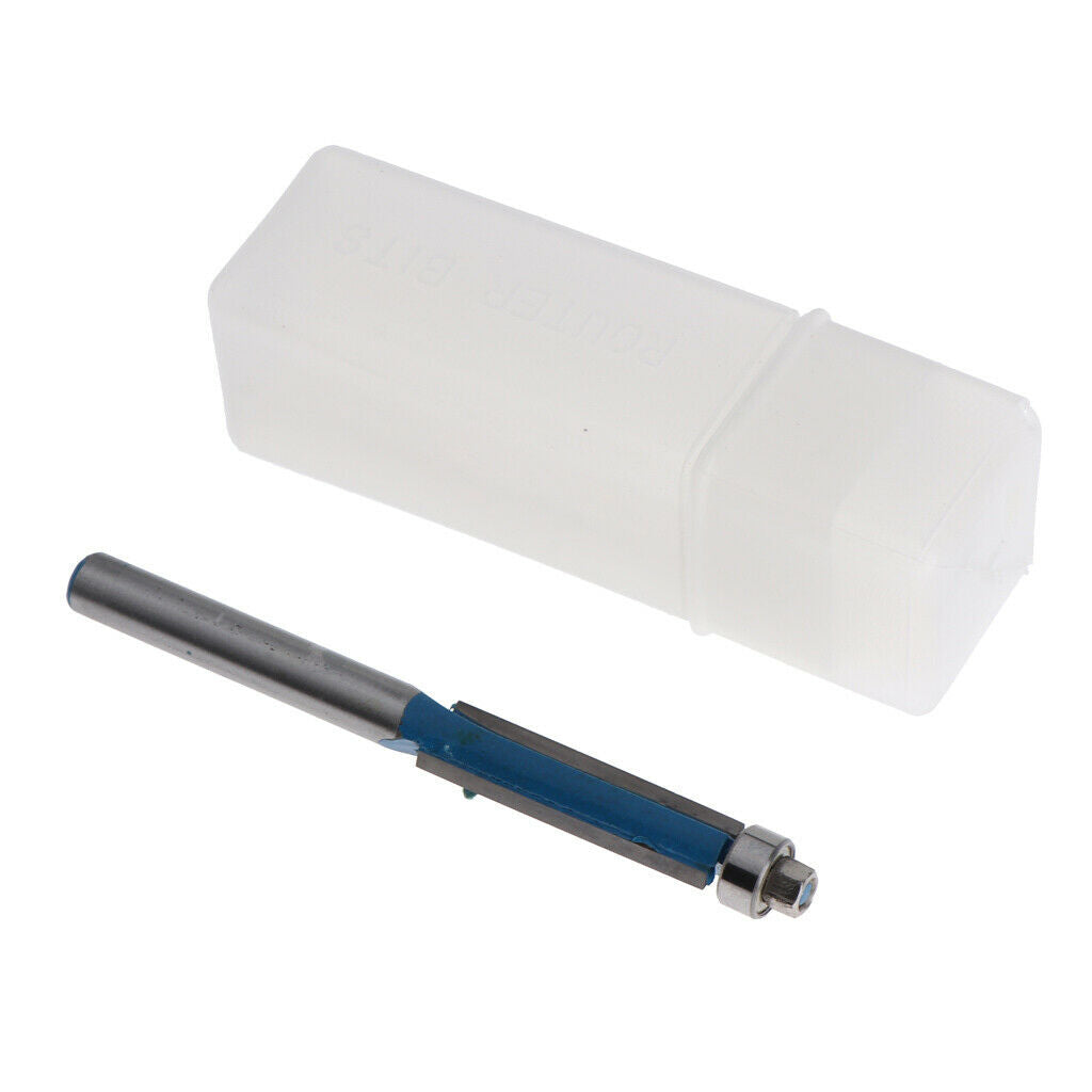 Alloy Flush Straight Router Bit Woodworking Milling Cutter Set