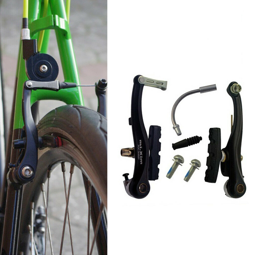 Bikes V Brake Set Kit Bicycle Front or Rear Linear Pull V-Brake Pad