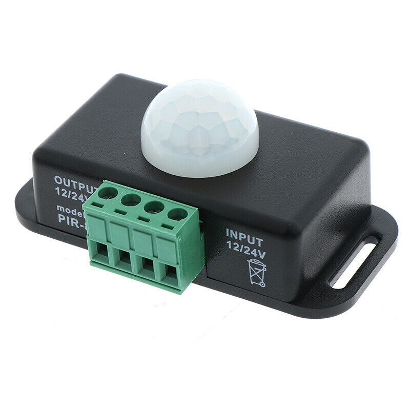 1Pc New Automatic DC 12V-24V Infrared PIR Motion Sensor Switch For LED li.l8