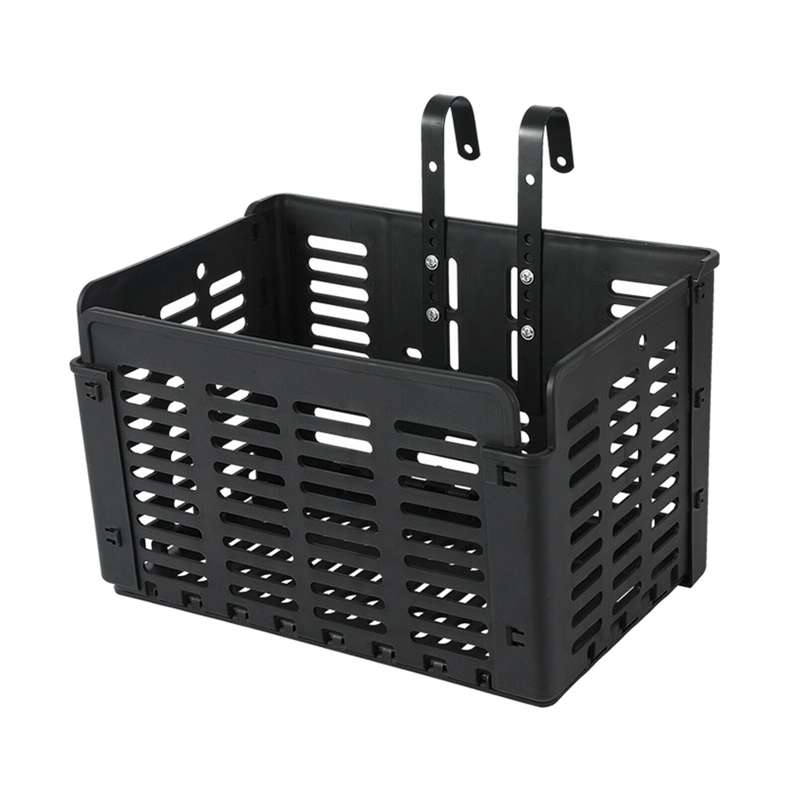 Foldable Bike Basket Mountain Road Bicycle Front Rear PP Storage Carrier
