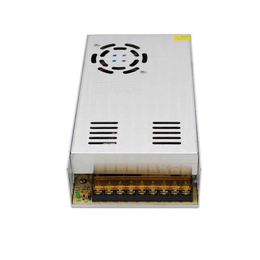 12V 33A 400W DC Regulated Switching Power Supply Transformer LED Built-in Fan