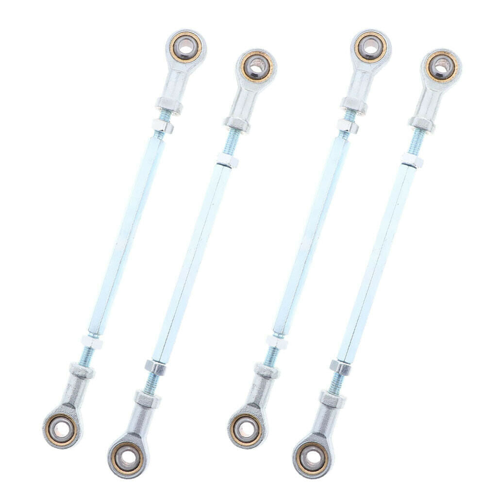 4x Metal Replacement Steering Shaft Ends for Modified ATV Quad Buggy Go Kart