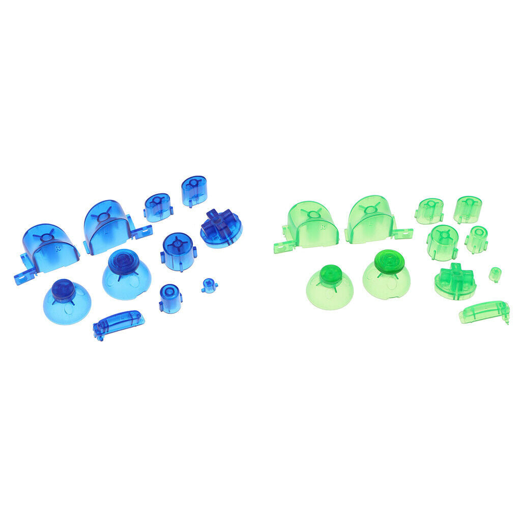 2 Pack Handle ABXYZ Button+Thumbsticks D-pad Mod for Nintendo NGC Controller