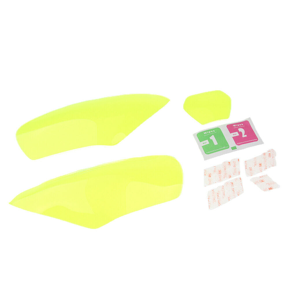 Yellow Front Headlight Lens Protection Screen