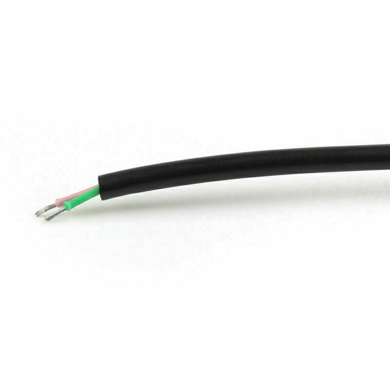 10Pair DC 5.5x2.1mm Male + Female Pigtail Cable Fr CCTV Security 0.25M Copper