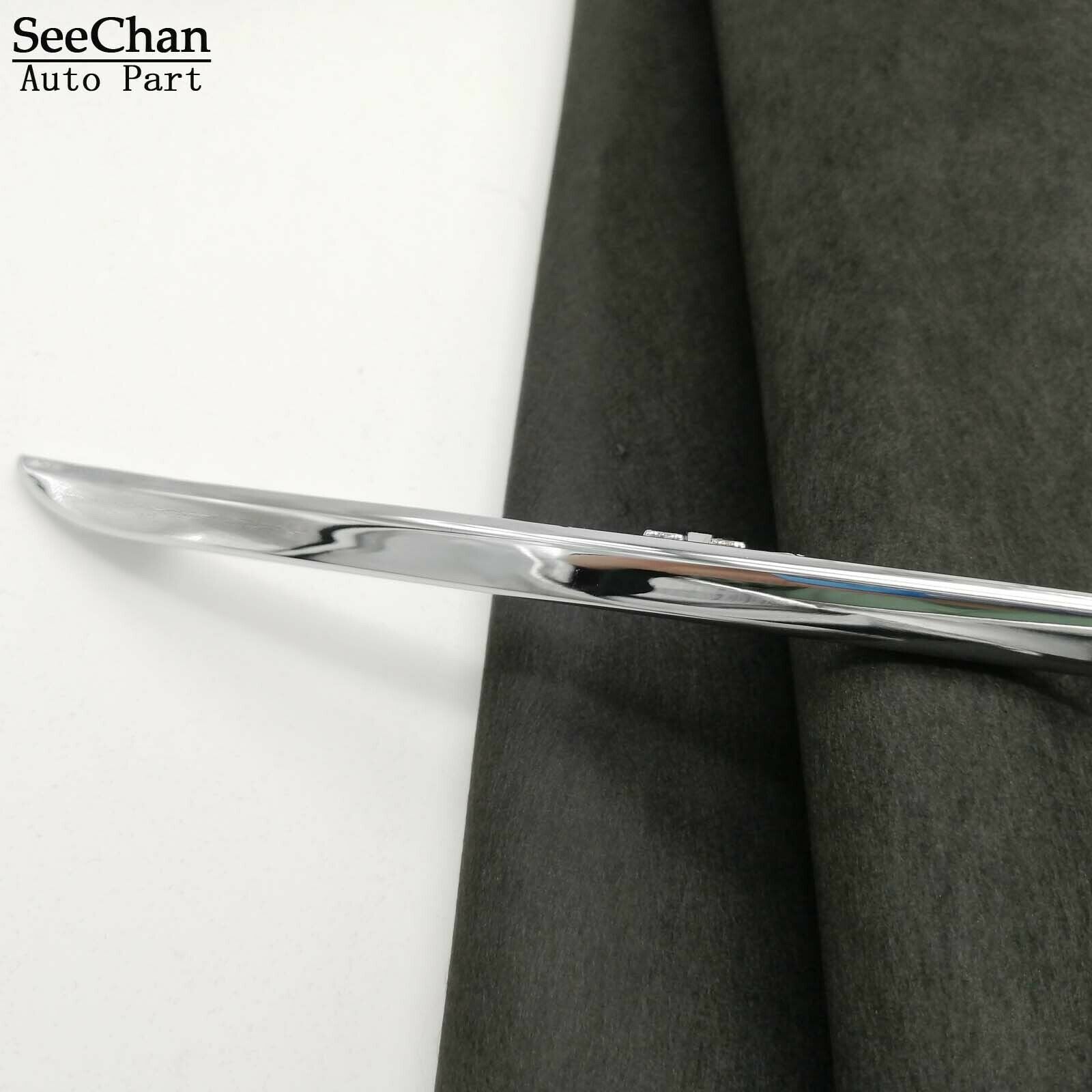 Fit For 2007-2010 Mercedes C-Class W204 Avantgarde Front Bumper Chrome Trim Left