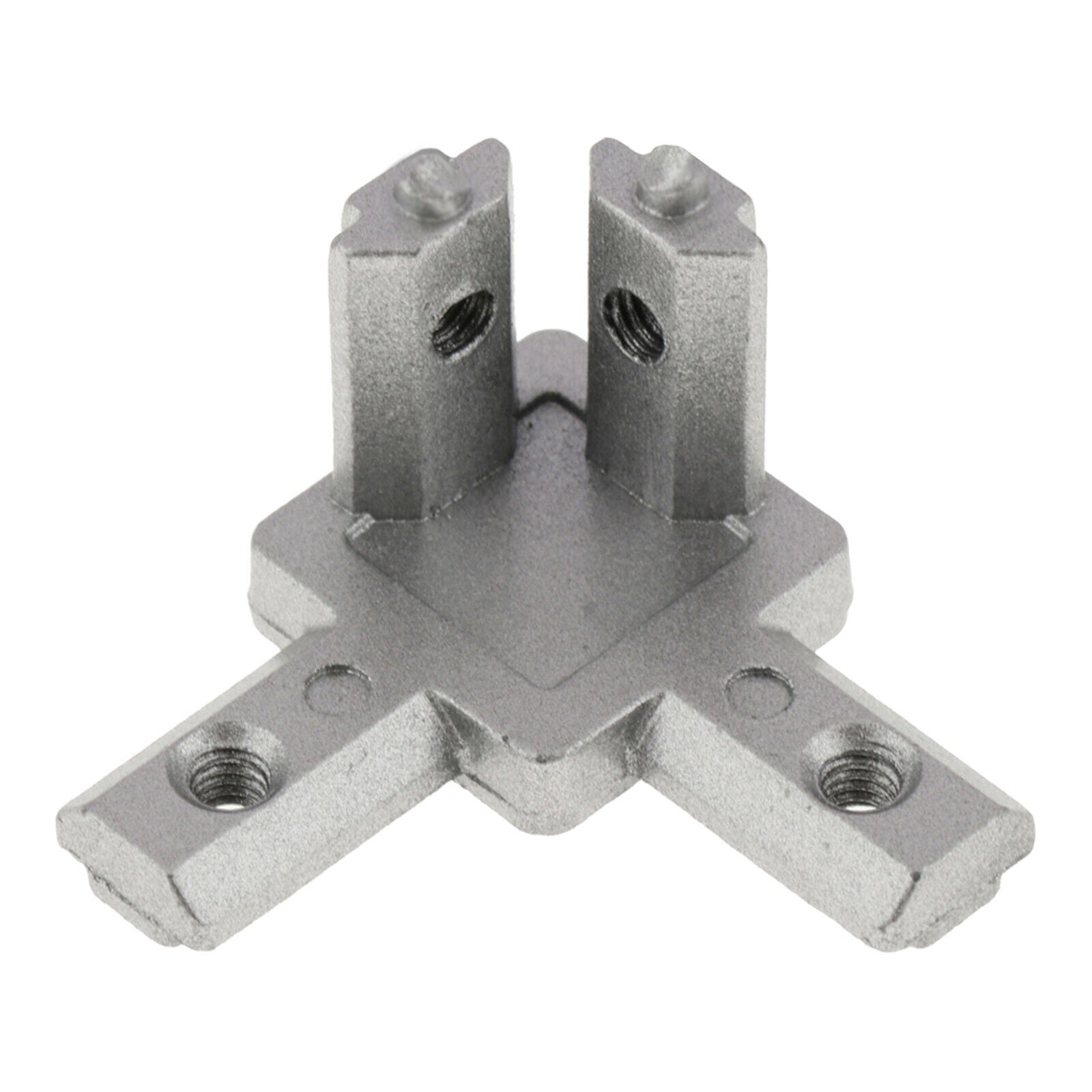 3 Way L Shape 90 Deg Interior Connector Bracket for T-slot Extrusion Profile