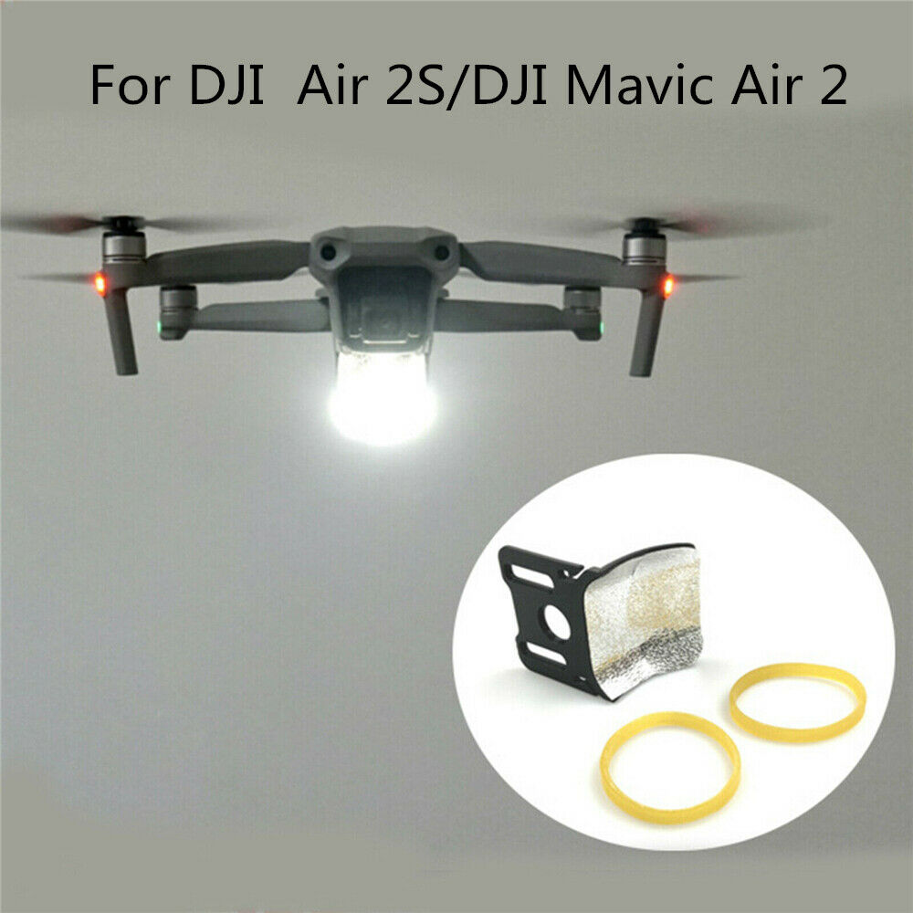 Night Flying Searchlight LED Lamps Reflector Set For DJI Air 2S / Mavic Air 2