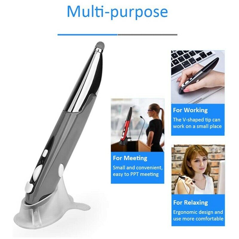 Wireless Pen Mouse Digital Optical Pen Mouse 2.4G Touch-Pen Mouse 1600DPI withL5