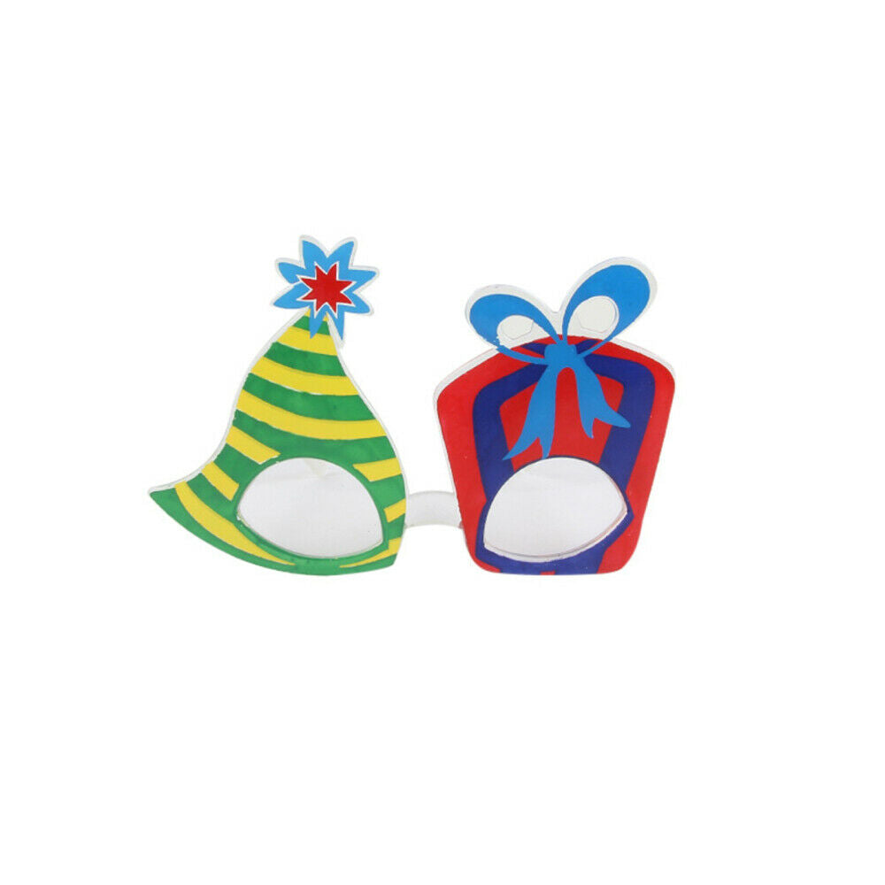 7pcs Christmas Glasses for Kids Adults Gifts Ornaments Christmas Holiday Party