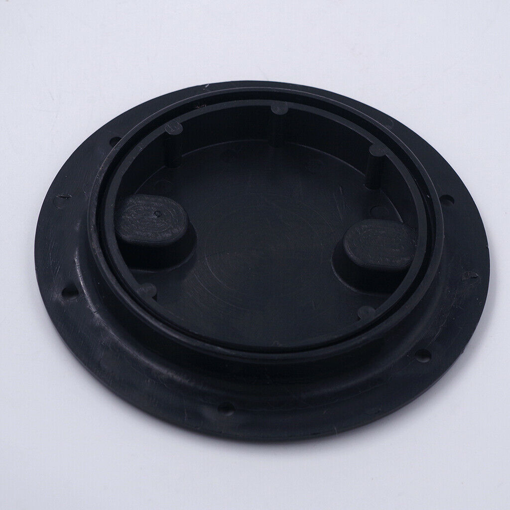 10x Marine Boat RV Black 4inch Access Hatch Cover Twist Screw Out Deck Plate