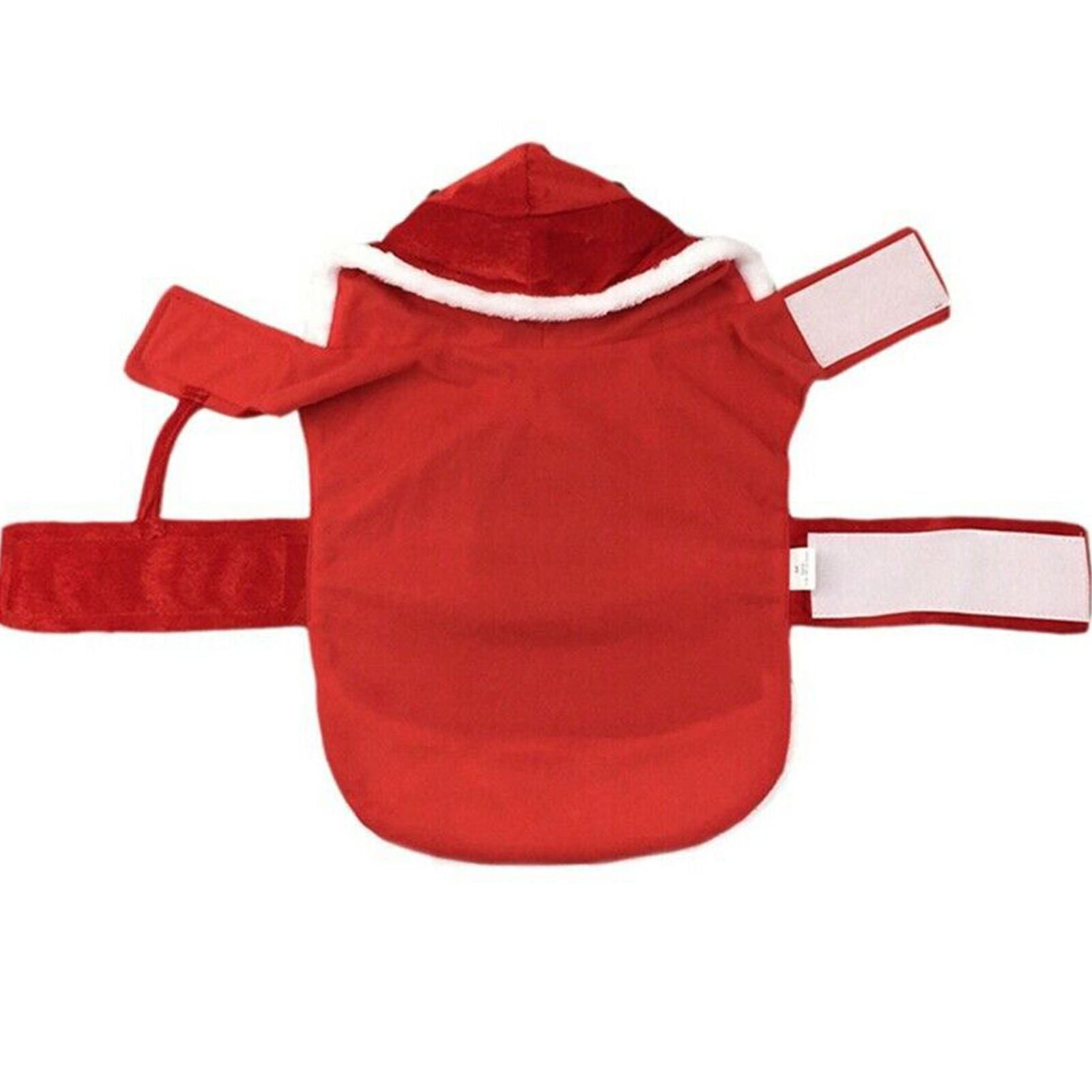 Christmas Santa Claus Pet Dog Fancy Dress Jacket Coat Costume Outfit Clothes XXL