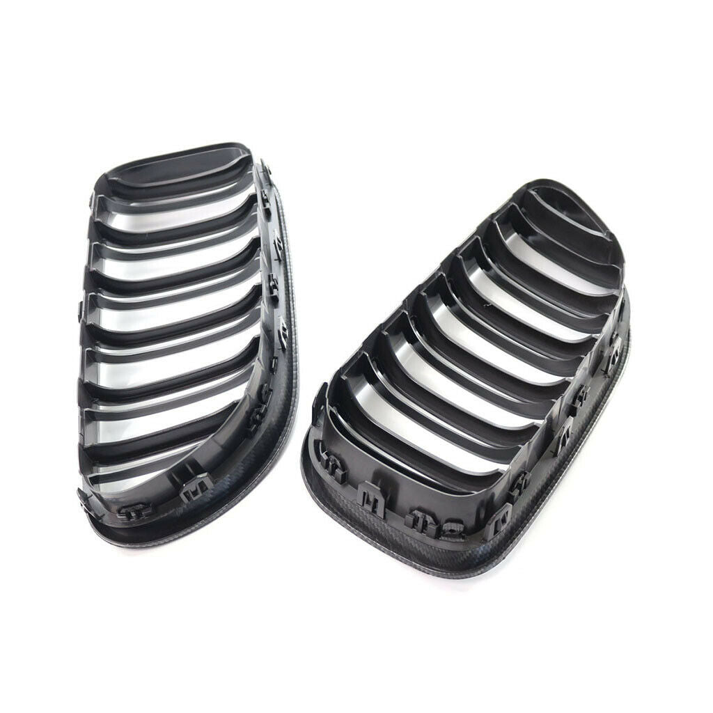 Front Kidney Double Line Grills Grille Fit For BMW F06 F12 F13