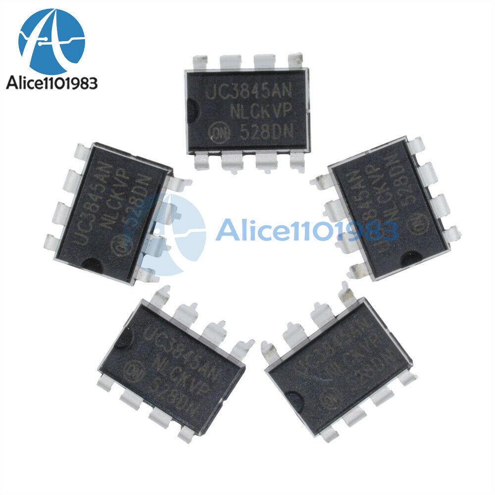 10PCS IC UC3845 UC3845AN REG CTRLR BST FLYBK PWM 8PDIP ST/ON