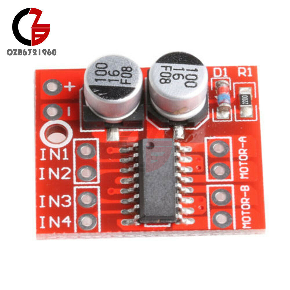 Dual H-bridge Motor Driver 1.5A*2 Drive Module For 2 DC Motors 2-Phase Stepper