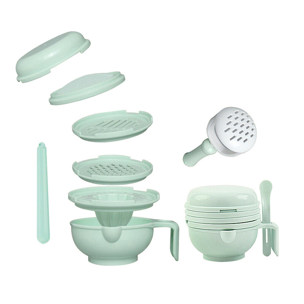 Baby Grinding Food Supplement Feeding Grind Food Dishes Hygiene Kit