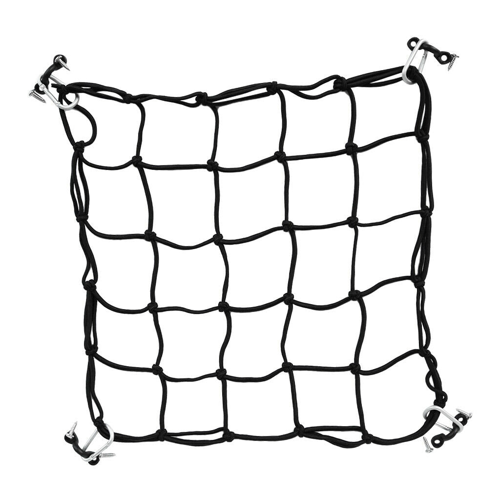 Kayak Boat Canoe Package Carrier Luggage Cargo Bungee Net 40x40cm Accessory
