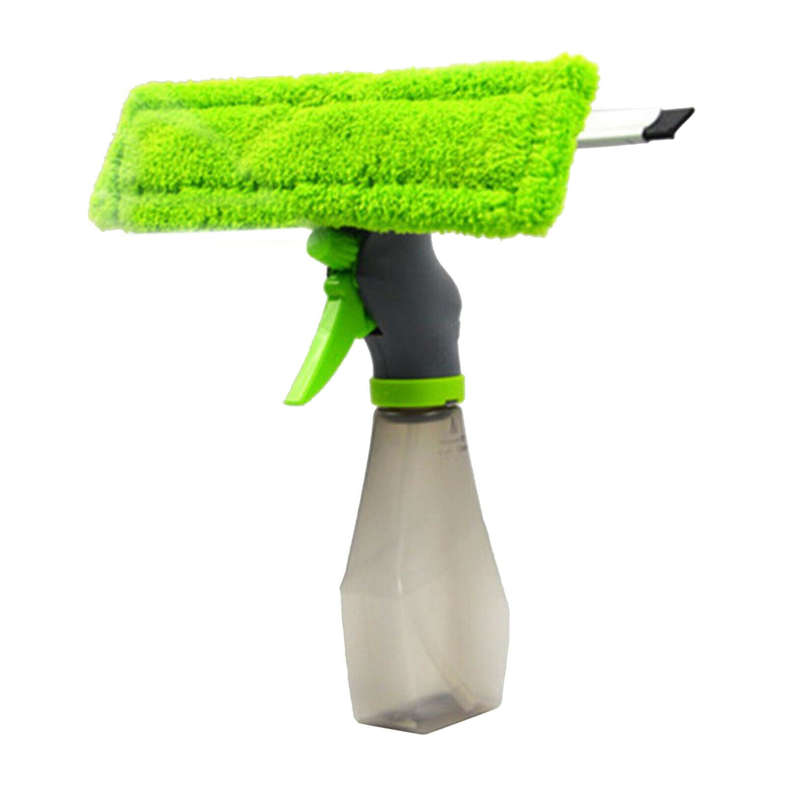 3-in-1 Window Cleaner Tool Kit Spray Bottle Rubber Squeegee Glass Cleaning
