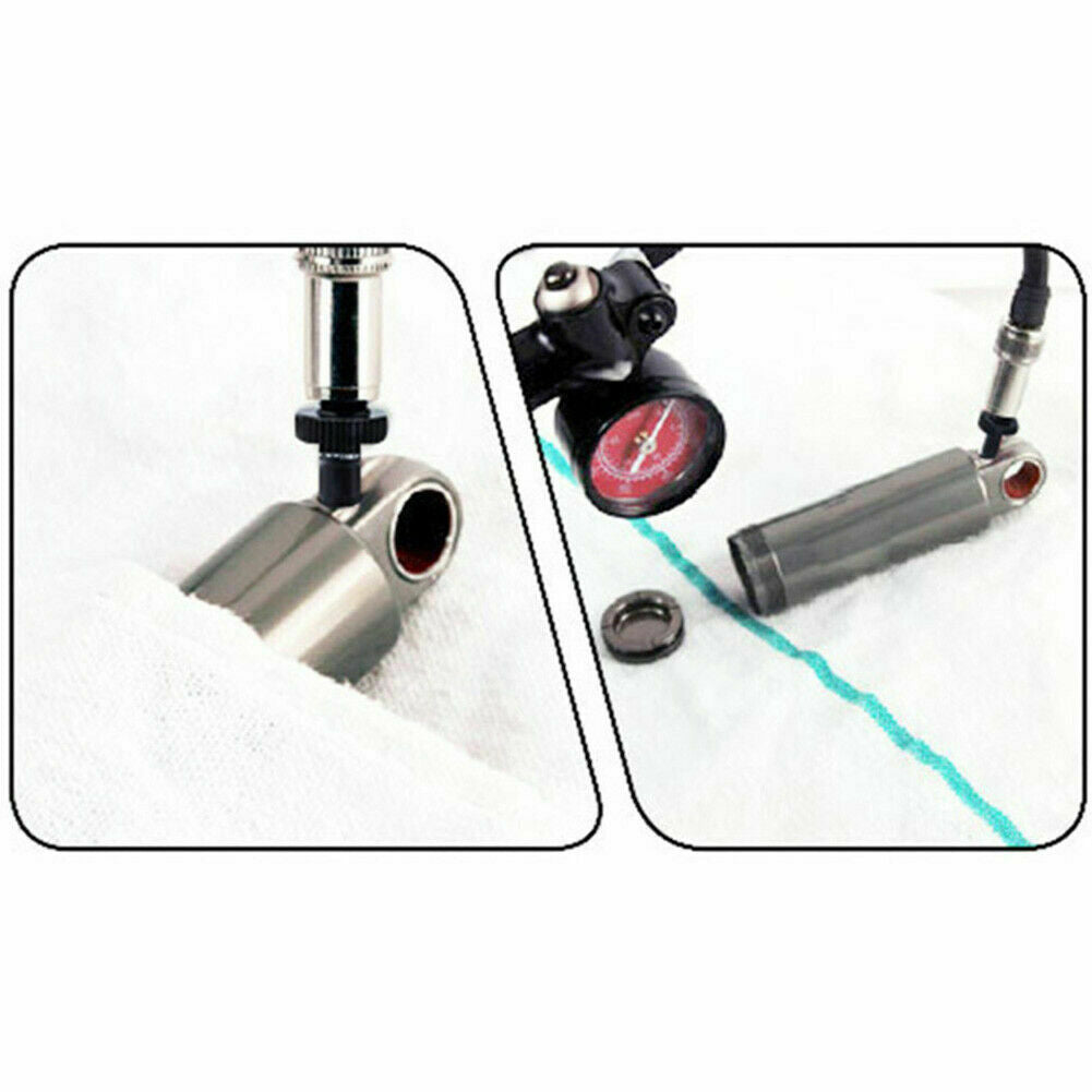 Bike Air Shock Pump Adapter Shock Absorber Valve Adapter for RockShox Monarch